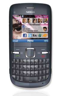   C3 00 Qwerty Sim Free Unlocked Mobile Phone Grey 6438158266247  