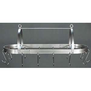  HSM Metal Products 30 inch Oval Hanging Pot Rack Patio 