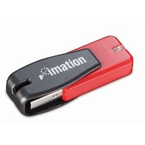  Imation USB 2.0 NanoPro Flash Drive 16GB (Red 