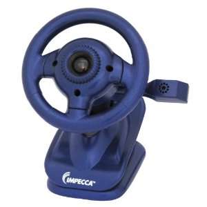  Impecca WC100B Steering Wheel Webcam with Built in Mic 