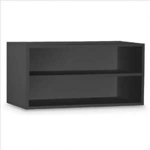 Neu Home 84615 1 30inch Single Shelf Storage Cube in Black  