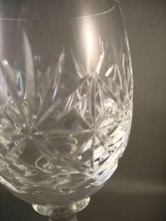 Webb Corbett Oxford Wine Goblets Glasses Crystal Brandy Glasses Cut 