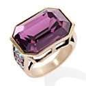 Heidi Daus Simply Stated Crystal Accented Ring 