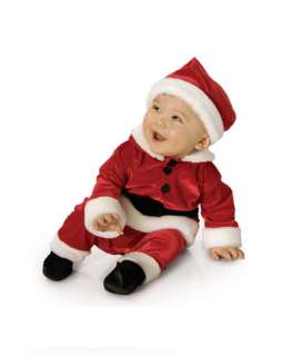 Velvet Santa Jumpsuit Newborn/infant Costume  Wholesale Christmas 