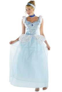 Disney Princess Cinderella Deluxe Adult Costume for Halloween   Pure 