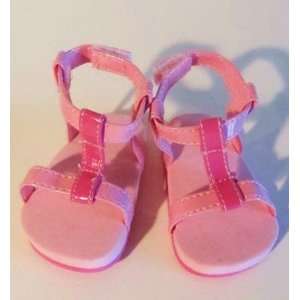   18 Inch Doll Pink Sandals Shoes for American Girl Dolls Toys & Games