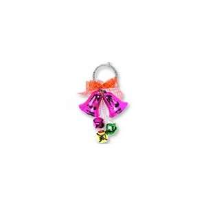  Christmas ornament Hot Pink Bell Christmas Ornament (Green 