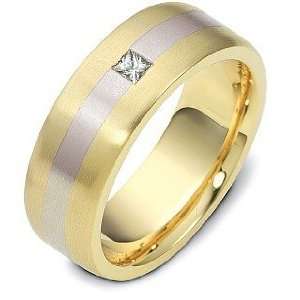   18 Karat Gold Diamond Wedding Band Ring   9.75 Dora Rings Jewelry