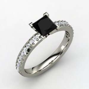  1ct Princess Cut diamond Engagement Ring Jewelry