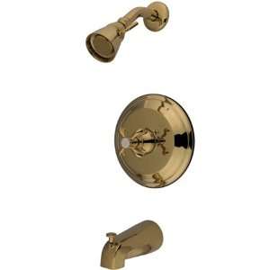   Brass PKB7632TX single handle shower and tub faucet