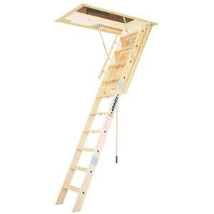   Rating Wood Folding Heavy Duty Attic Ladder, 8 Foot