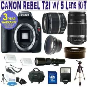  BRAND NEW CANON REBEL T2I (EOS 550D) w/ CANON 18 55 IS LENS + CANON 