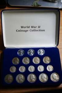  World War II Coinage Collection 1941 1945 Silver Coins (Lot 20)  
