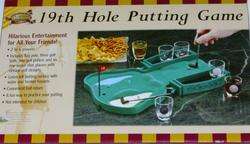 New GOLF 19TH HOLE PUTTING GAME Drinking Bar FREE SHIP  