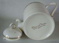 OSCAR de la RENTA L2356 SWISS CHATEAU Coffee Pot Teapot  