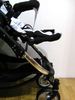 Baby 4 Wheel 3 in 1 Travel Set Pushchair Pram Buggy Stroller Carrycot 