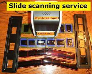 Professional 35MM Slide and Film Scanning Fast Service  