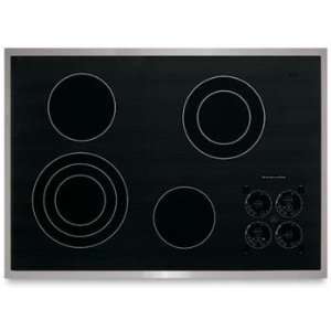   Electric Cooktop with 4 Heating Elements, Premium Cooktop Surface