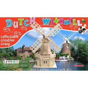  3d Wooden Puzzle dutch Windmill 