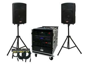 Yamaha Mixer, OSP Powered Speakers, Wireless Mic and More