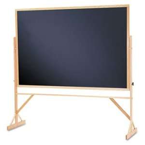     Reversible Chalkboard w/Hardwood Frame, 48 x 72   QRTWTR406810