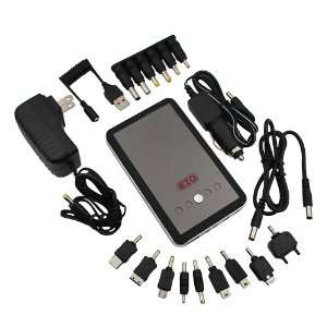  EZOPower Black 2 Port Ultra High capacity Portable 