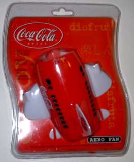 Coca Cola Coke Aero Fan   Rare   New   Sealed  