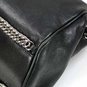   ® CC LOGO QUILTED LAMBSKIN CHAIN AROUND ACCORDION FLAP BAG  