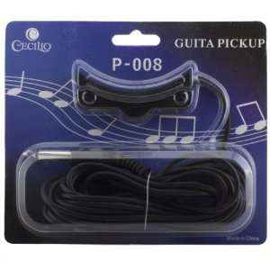  Cecilio P 008 Acoustic Guitar Soundhole Pickup with 15 