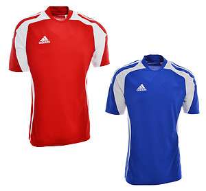 Adidas Mens ClimaLite Football Soccer Training SS Jersey Tee T Shirt 