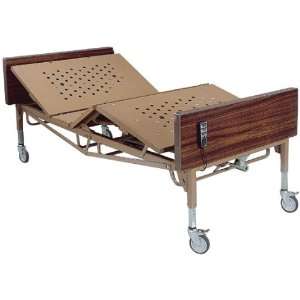   Bariatric Adjustable Medical Hospital Bed With T Rails and Mattress