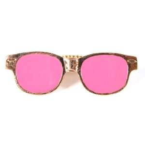 Basketball Wives Pink Sunglasses Style Finger Ring Adjustable Stretch 