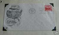First Day Cover Issue 1948 Air Mail Coil Plane DC4  