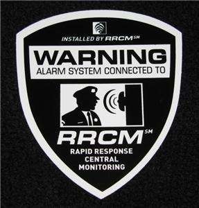 Alarm System Decals Home Security System Stickers  