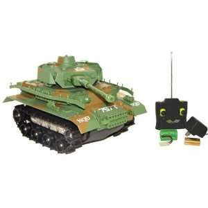   Panzer Remote Control Battle Tank (Color May Vary) Toys & Games
