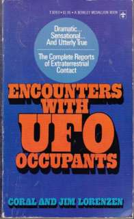   . Coral E. Lorenzen Encounters with UFO Occupants Berkley 767004