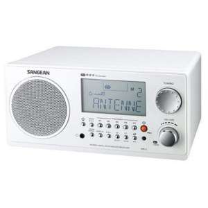 NEW Sangean WR 2 Digital AM/FM Table Top Radio White  