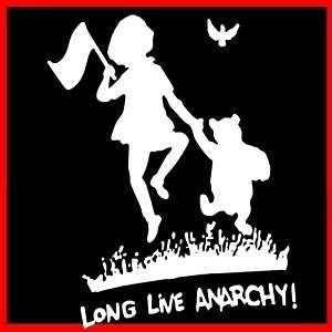 LONG LIVE ANARCHY (Anarchism ACAB Anarchist) T SHIRT  
