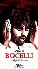 Andrea Bocelli   A Night in Tuscany VHS, 1997 044005539738  