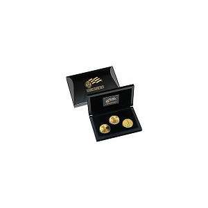  20th Anniversary Three Coin Gold Eagle Set Everything 