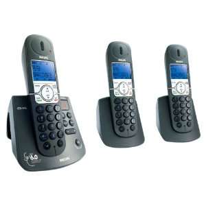  Philips Cordless Phone with Answering Machine (CD4553B/17 