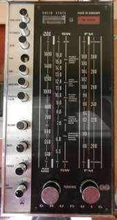 Vintage GRUNDIG AM FM SW Solid State Console Radio Parts 1969  