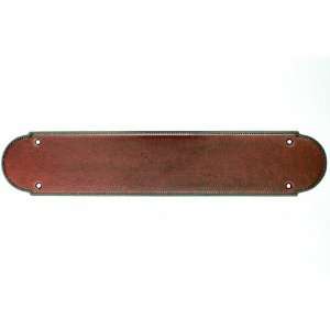   M891 Appliance Antique Copper Push Plate Door Plate