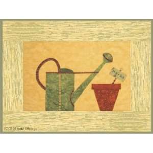 Watering Can & Herb Pot Pattern