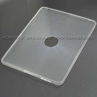 White Clear TPU Gel case For Apple iPad 1st Generation