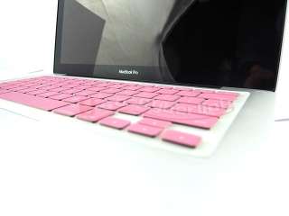 Pink MAC MacBook Pro 17 13.3 15.4 KeyBoard Skin Cover  