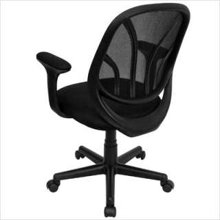   Mesh Computer Task Chair in Black Armless GOWY05 812581016000  