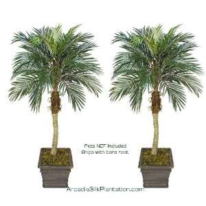  TWO 5 Phoenix Coconut Artificial Tropical Palm Trees 