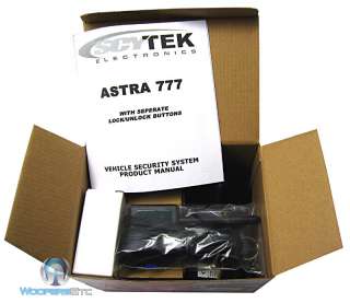 SCYTEK FULL CAR ALARM ASTRA 777 PAGER 2WAY LCD ASTRA777  