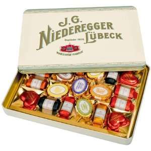   Marzipan Assortment in a Nostalgia Tin   270g/9.6 oz